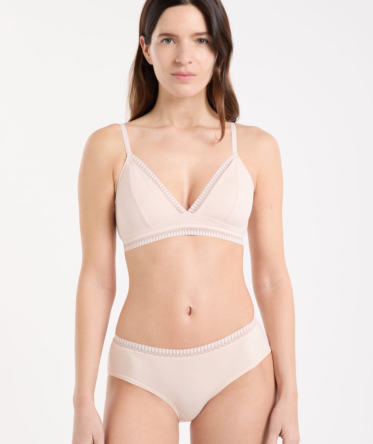 Triangle sans armatures, pads amovibles en coton biologique - Image 3