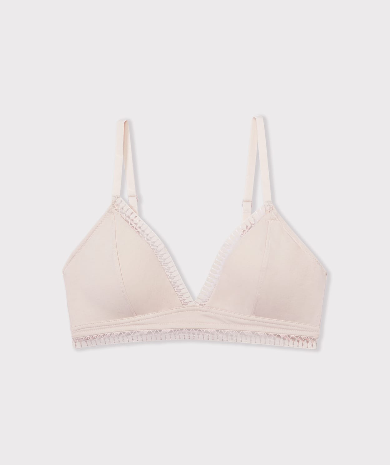 Triangle sans armatures, pads amovibles en coton biologique - Image 6