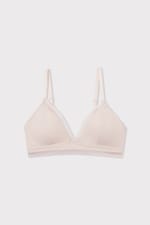 Triangle sans armatures, pads amovibles en coton biologique - Miniature 6