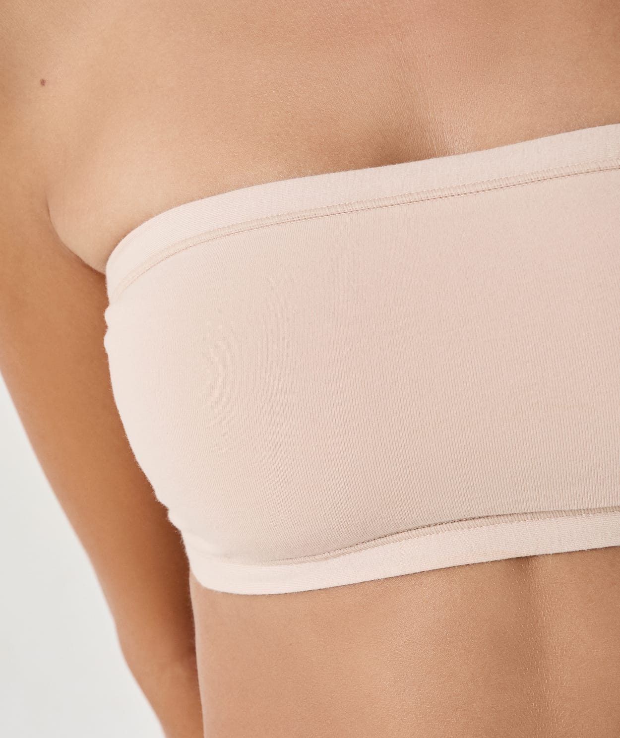 Soutien-gorge bandeau sans armatures en coton biologique extensible - Image 5