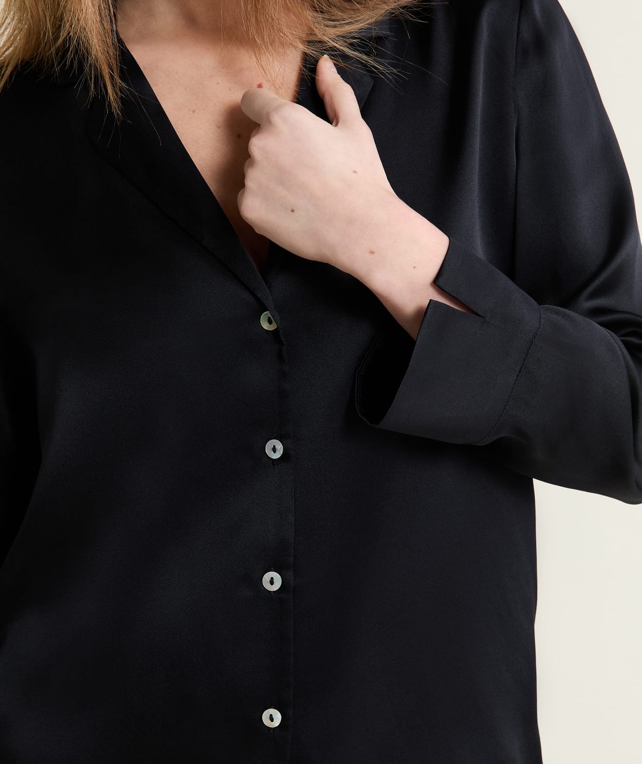 Chemise de pyjama en soie - Image 5