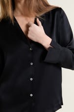 Chemise de pyjama en soie - Miniature 5