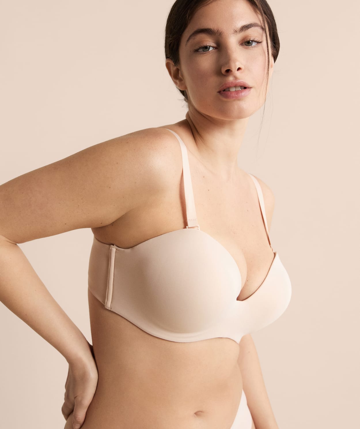 Bandeau coques fines bretelles amovibles, bonnet C-E - Image 4