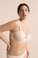 Bandeau coques fines bretelles amovibles, bonnet C-E - Miniature 4