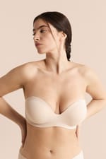 Bandeau coques fines bretelles amovibles, bonnet C-E - Miniature 1