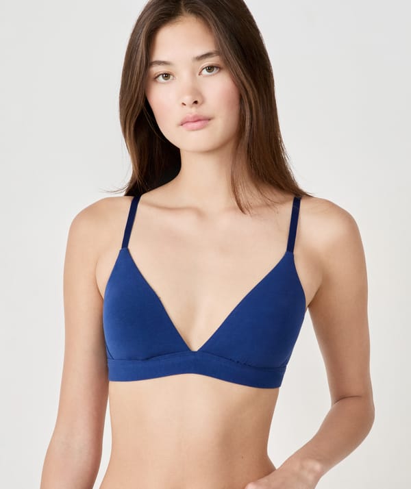COTON 360 - Soutien-gorge N.8 - Le triangle sans armatures