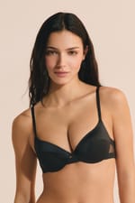Soutien-gorge N.4 - Le coques fines en microfibre - Miniature 1
