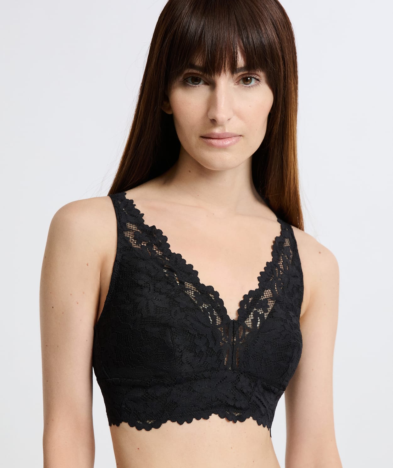 Soutien-gorge triangle sans armatures post-mastectomie - Image 1
