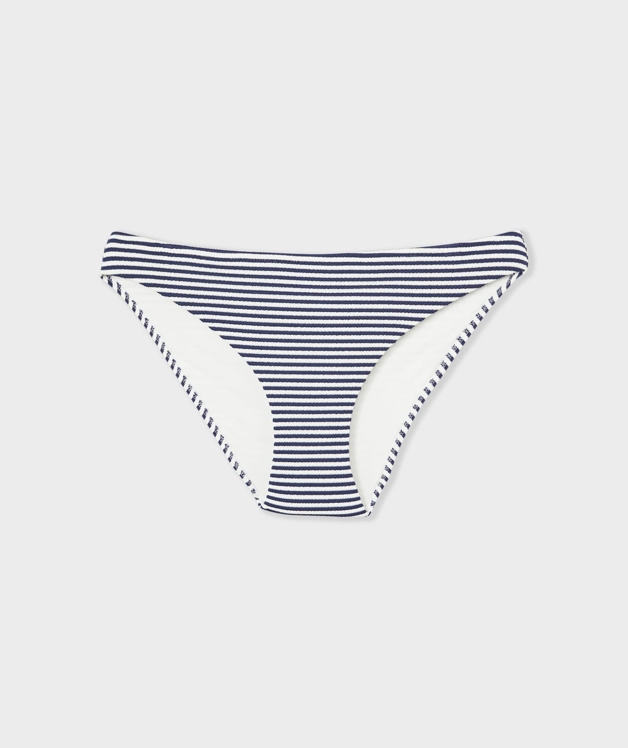 Bas de maillot de bain culotte bikini avec rayures - Image 5
