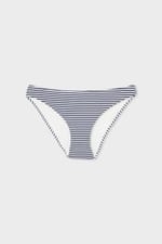 Bas de maillot de bain culotte bikini avec rayures - Miniature 5
