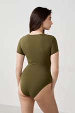 Body manches courtes en microfibre - Miniature 2