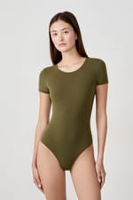 Body manches courtes en microfibre - Miniature 4