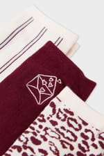 Chaussettes à motifs avec coton - Miniature 4