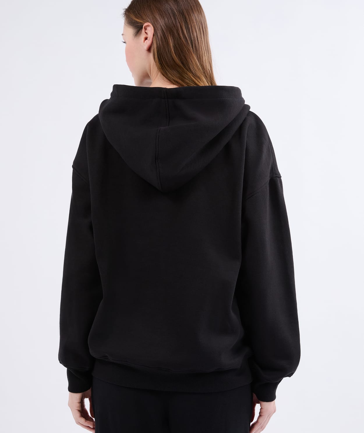 Veste pull à manches longues avec capuche - Image 2