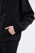 Veste pull à manches longues avec capuche - Miniature 5