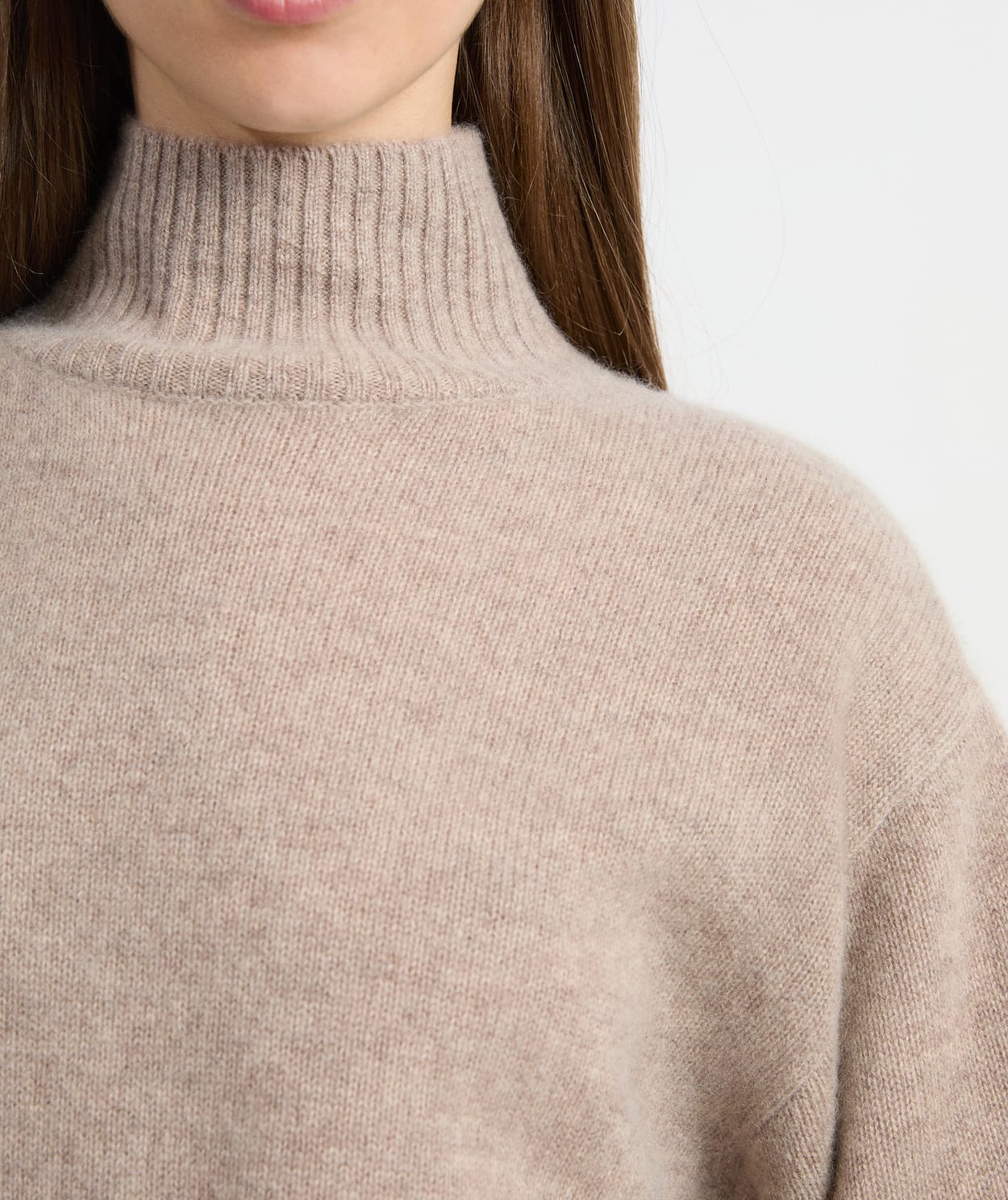 Robe courte en cachemire - Image 4