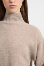 Robe courte en cachemire - Miniature 4