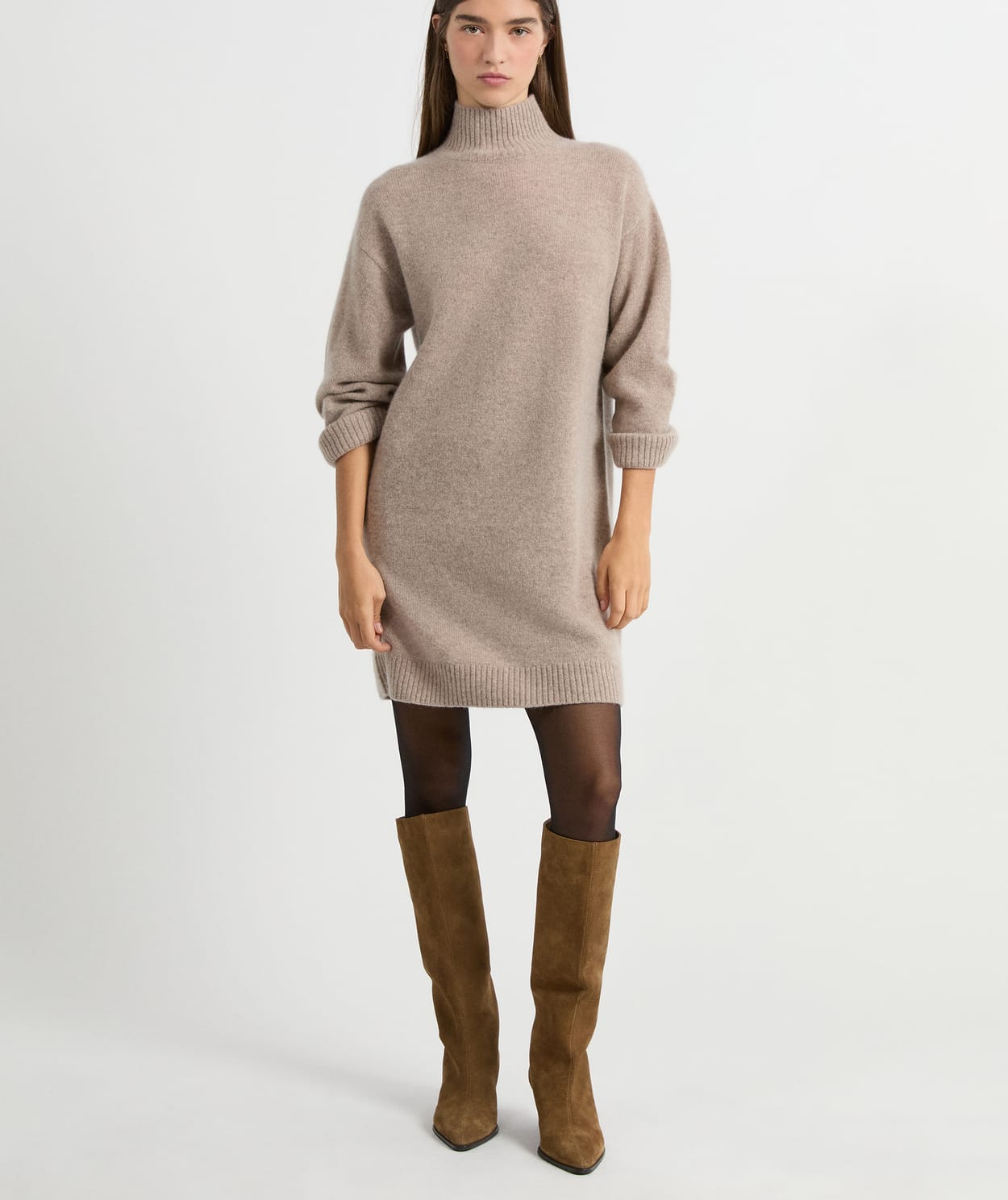 Robe courte en cachemire - Image 2