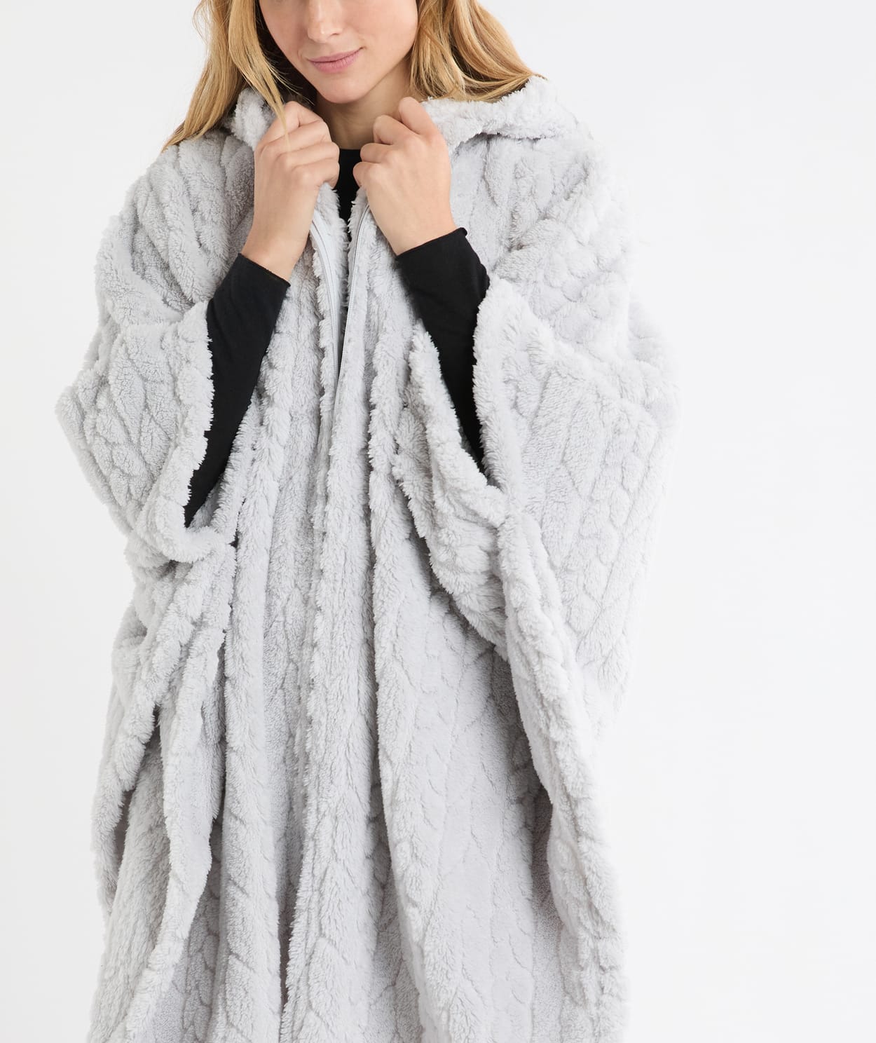 Poncho à manches 3/4 - Image 3