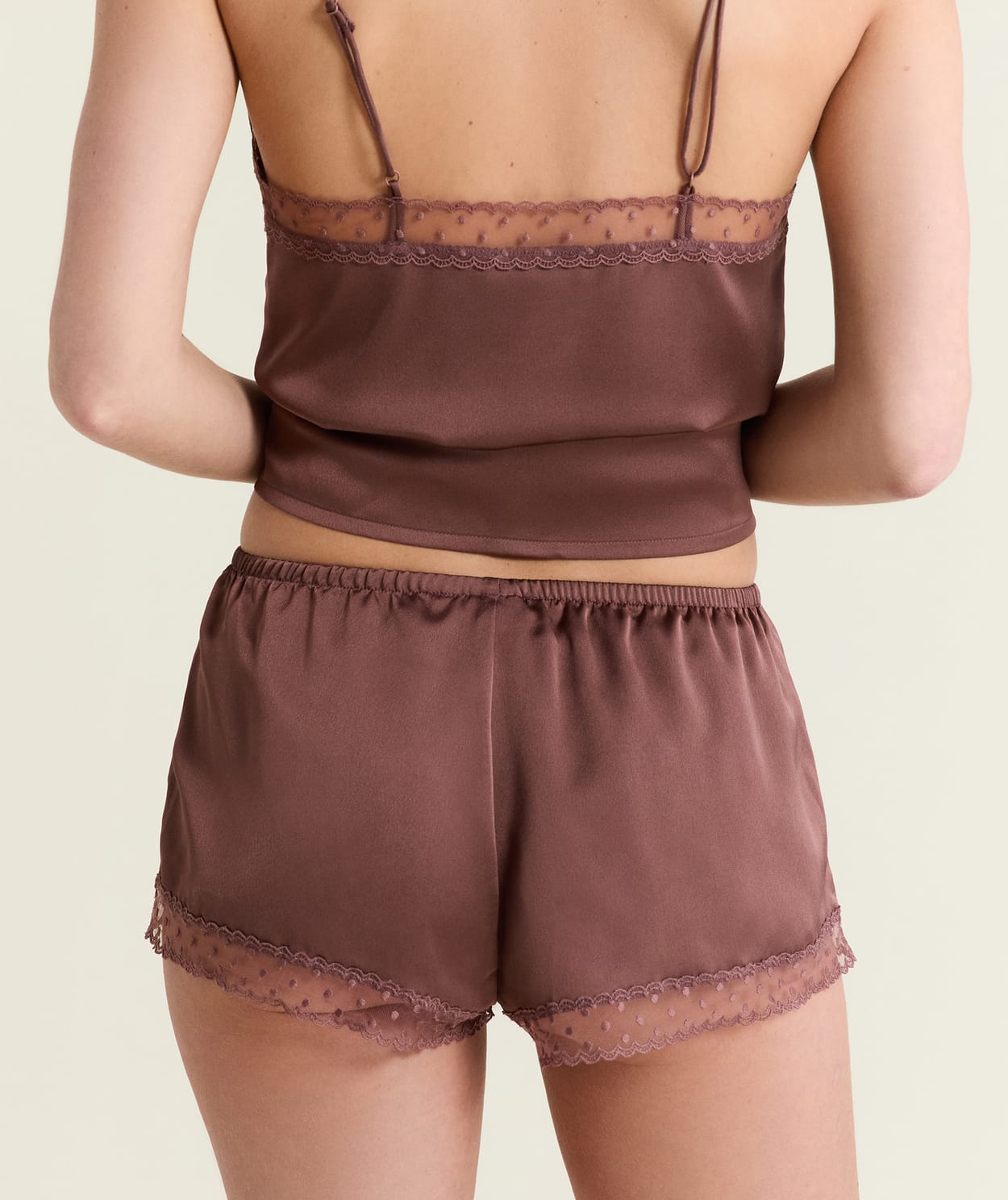 Short de pyjama satiné - Image 2
