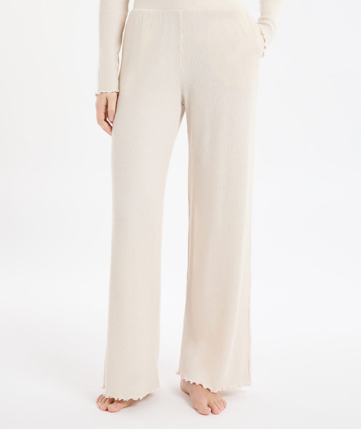 Pantalon de pyjama côtelé - Image 1