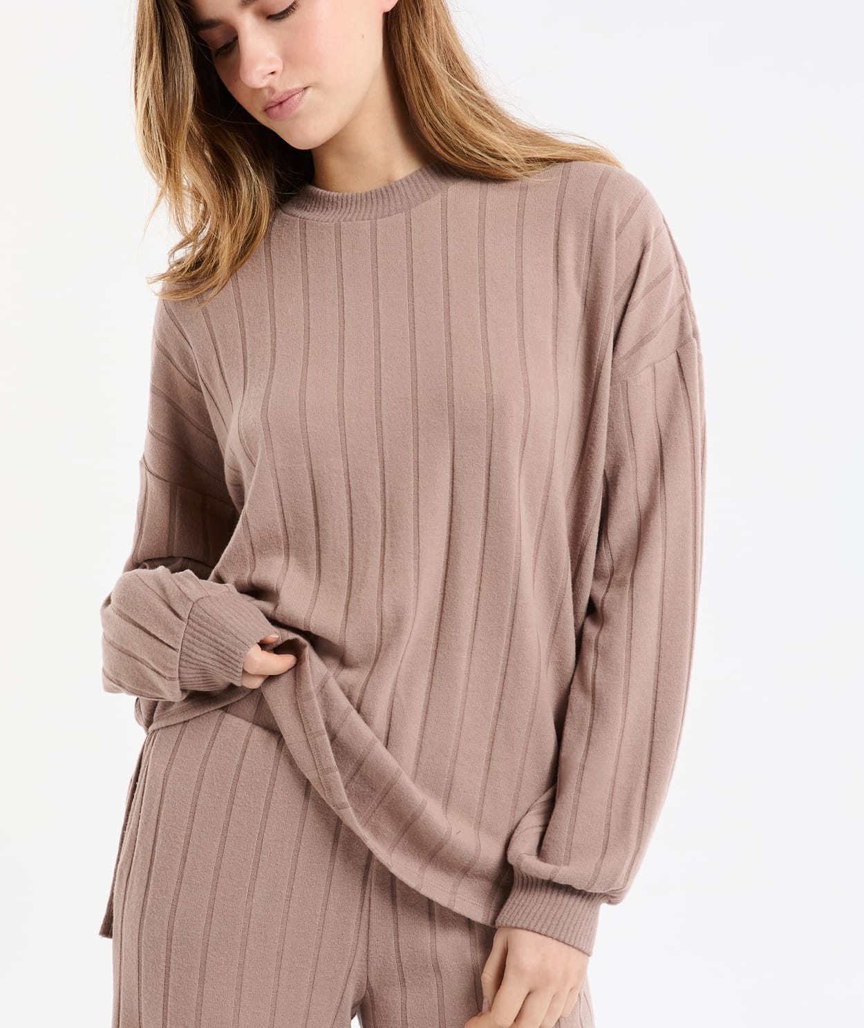 Sweatshirt de pyjama col rond - Image 4