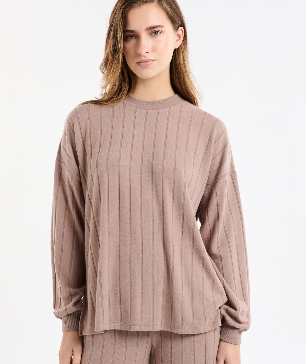 Sweatshirt de pyjama col rond - Image 1