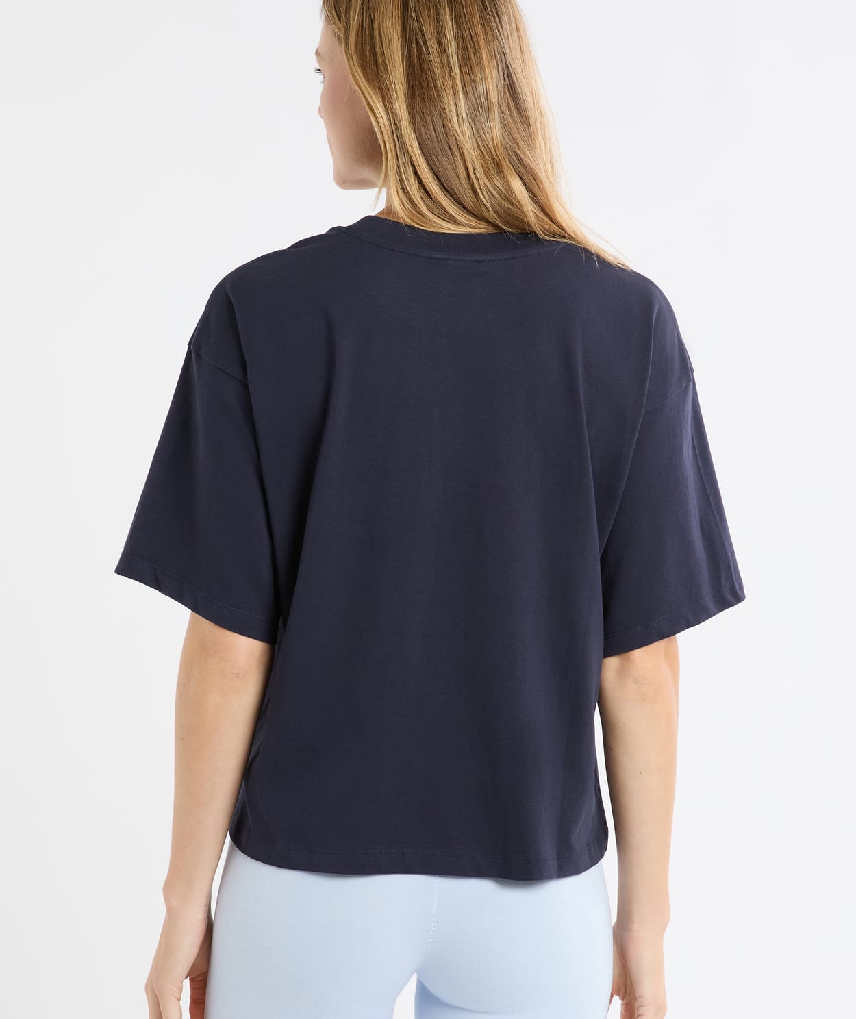 T-shirt de pyjama en coton à motif - Image 2