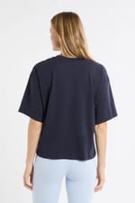 T-shirt de pyjama en coton à motif - Miniature 2