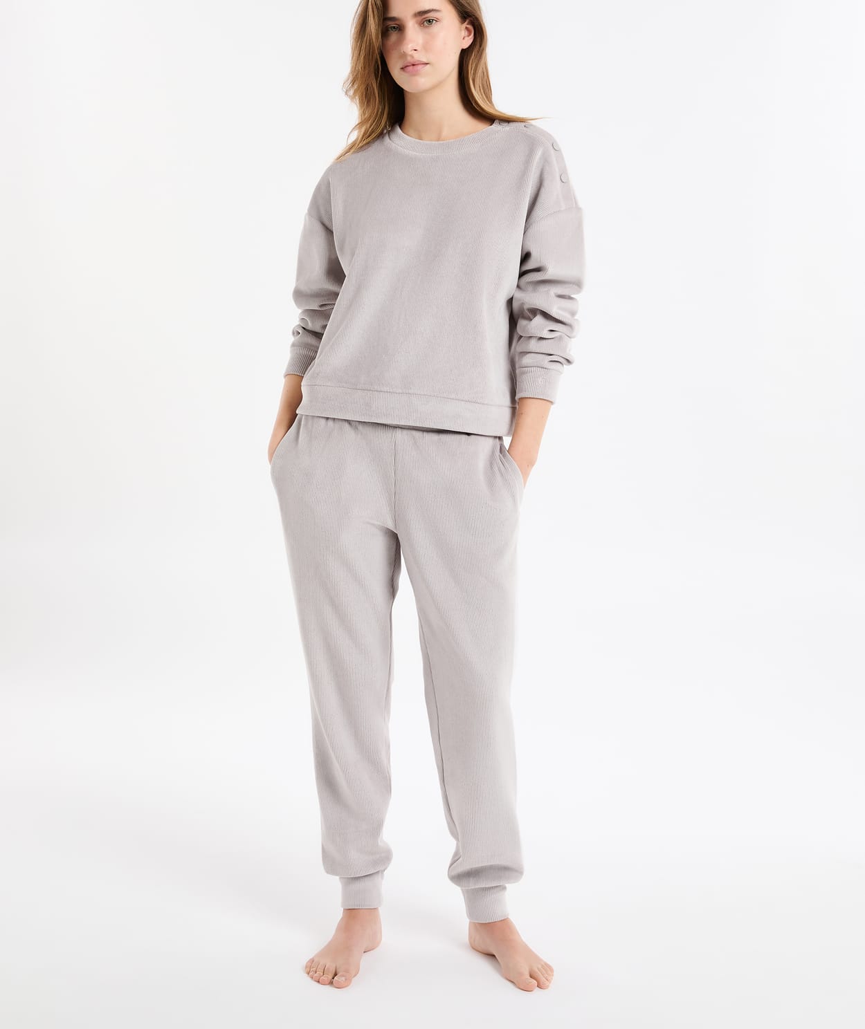 Pantalon de pyjama taille élastiquée - Image 3