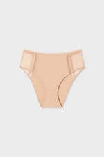 Culotte midi avec détails en dentelle - Miniature 6