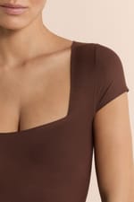 Body manches courtes avec pads amovibles - Miniature 4