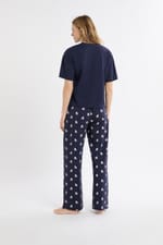 Ensemble de pyjama 2 pièces à motifs caniches - Miniature 3