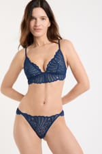 Soutien-gorge triangle en dentelle - Miniature 4