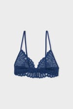 Soutien-gorge triangle en dentelle - Miniature 6