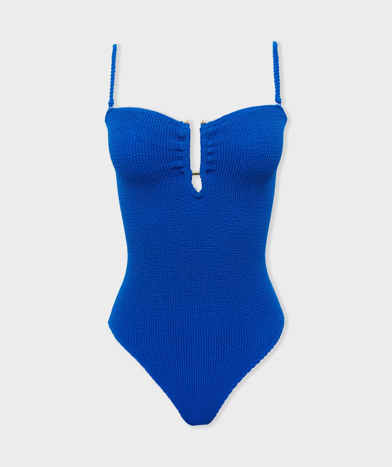 Maillot de bain 1 pièce extensible avec bijou métallique - Image 6