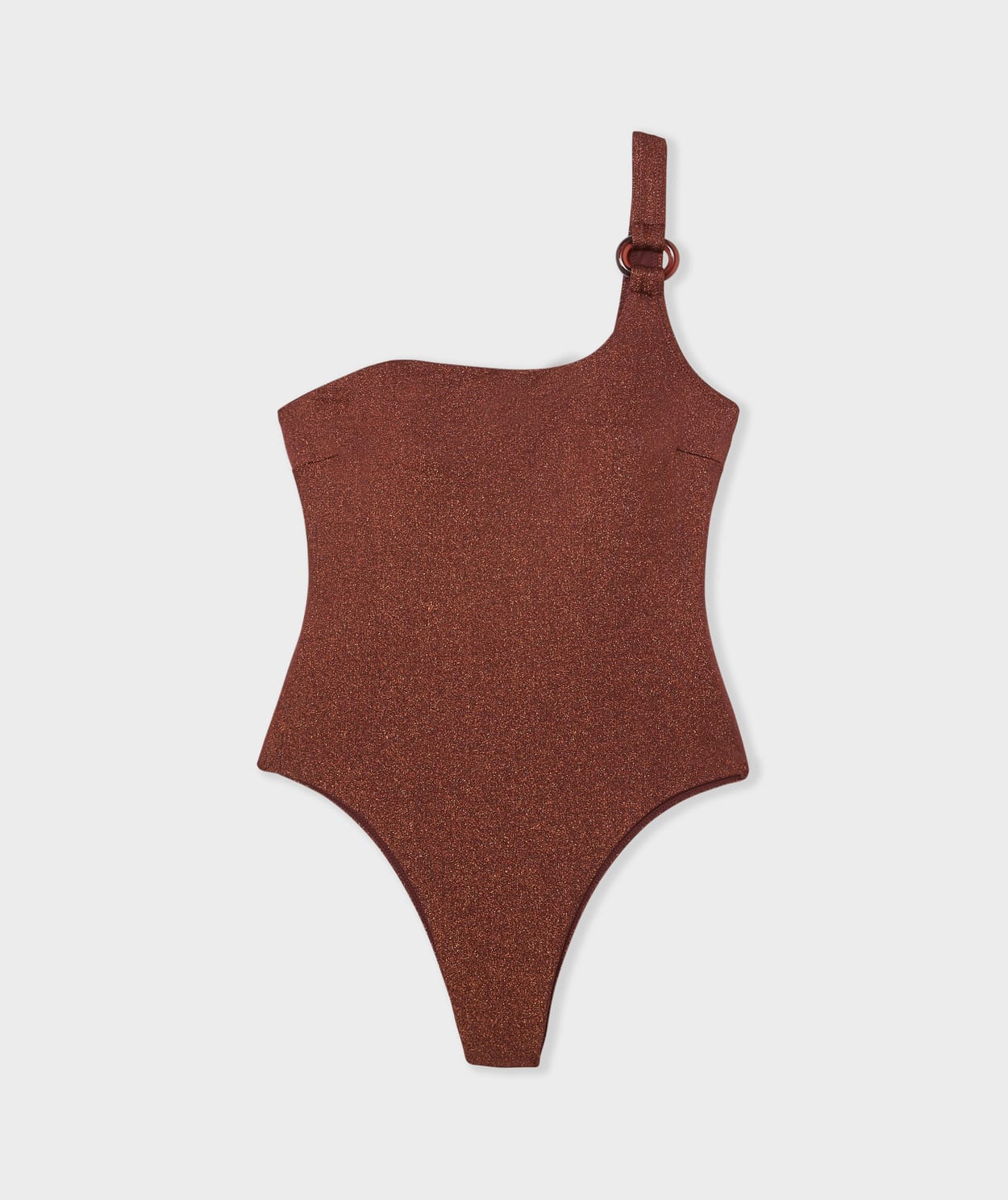 Maillot de bain 1 pièce asymétrique pailleté - Image 6