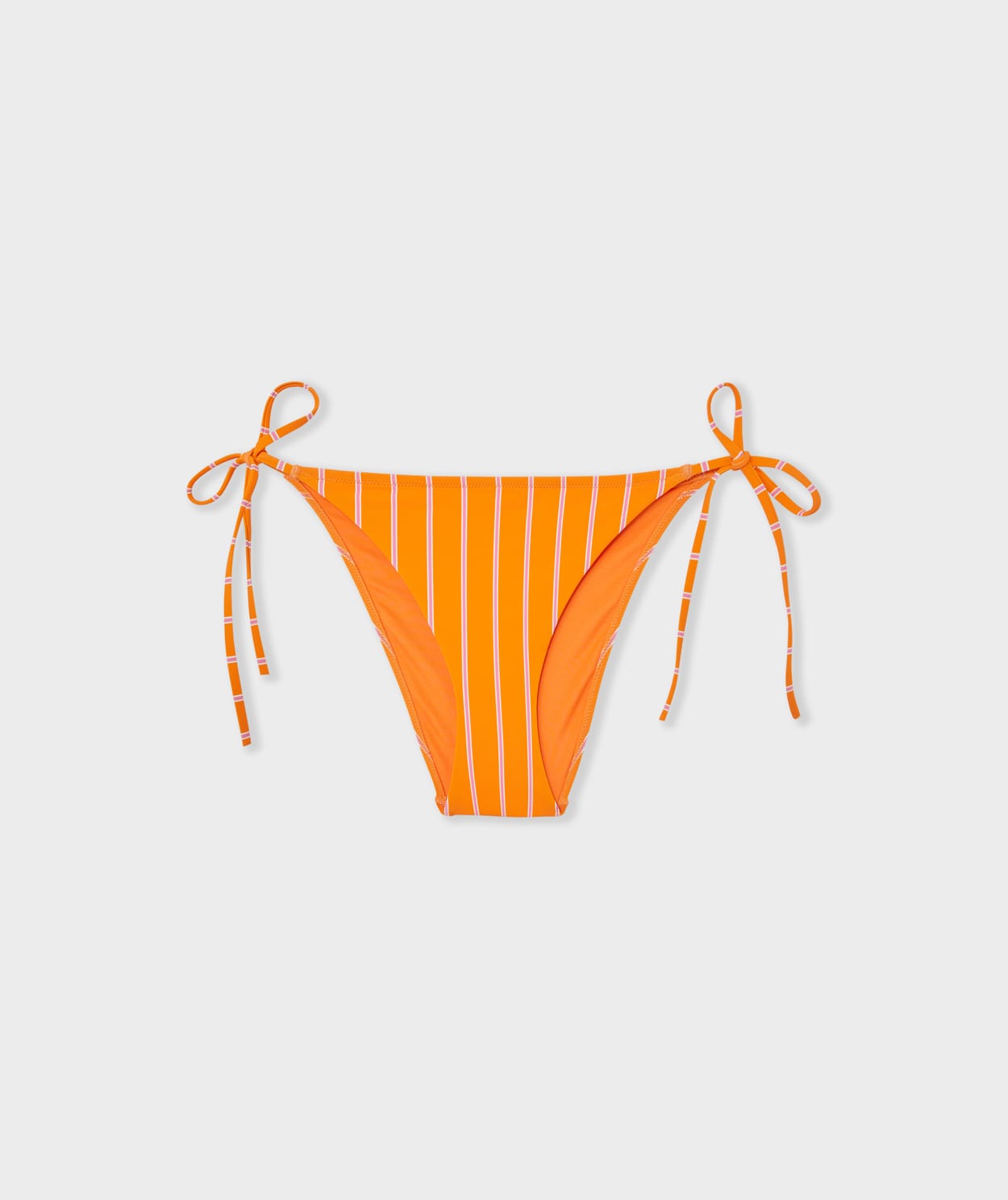 Bas de maillot de bain bikini à nouer à rayures - Image 6