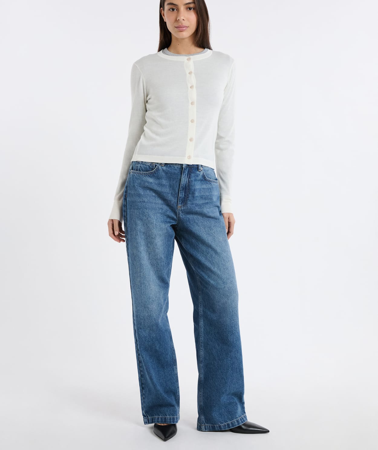 Cardigan 100% laine - Image 3