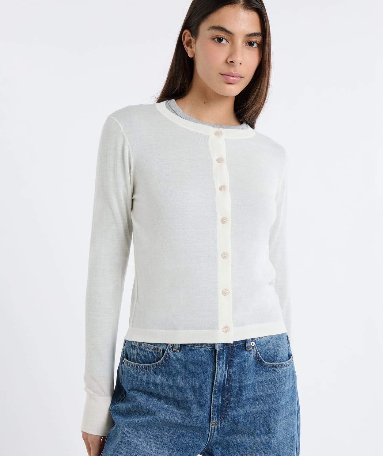 Cardigan 100% laine - Image 4