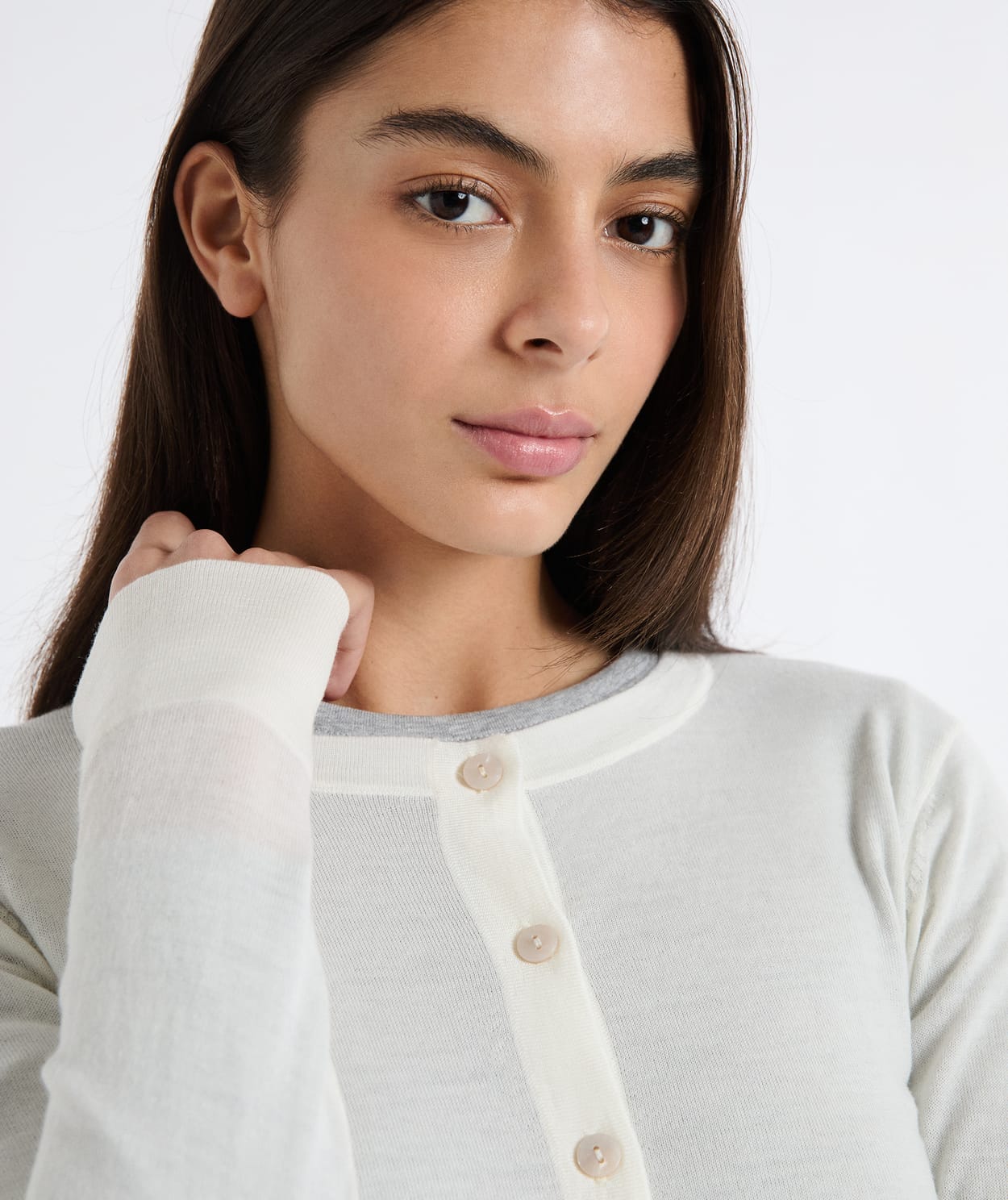 Cardigan 100% laine - Image 5