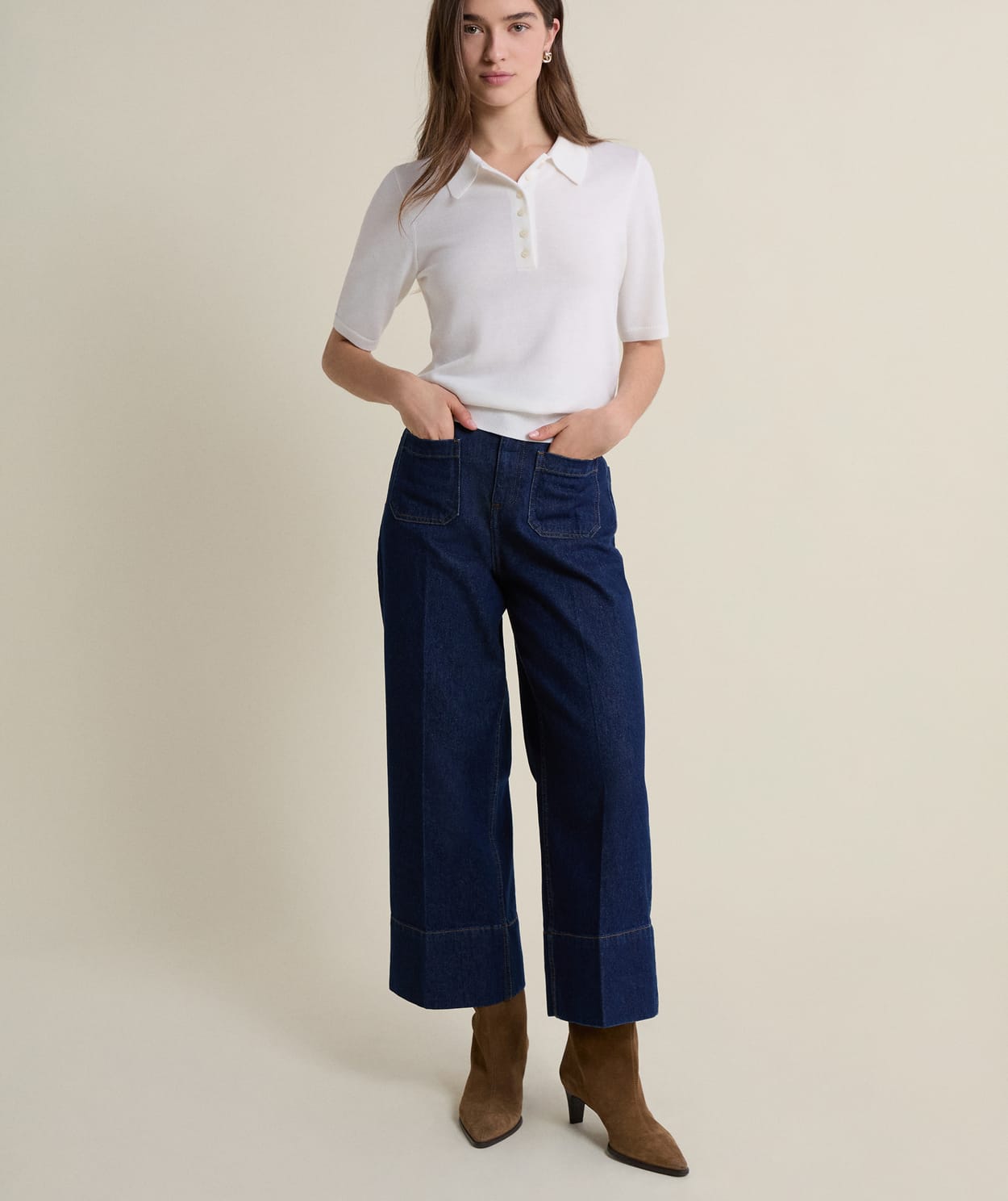 Polo en maille manches courtes - Image 3