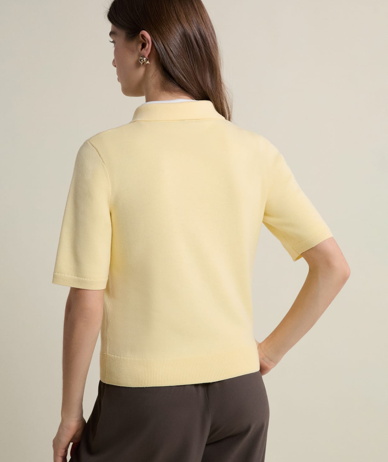 Polo en maille manches courtes - Image 2