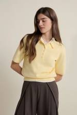 Polo en maille manches courtes - Miniature 4