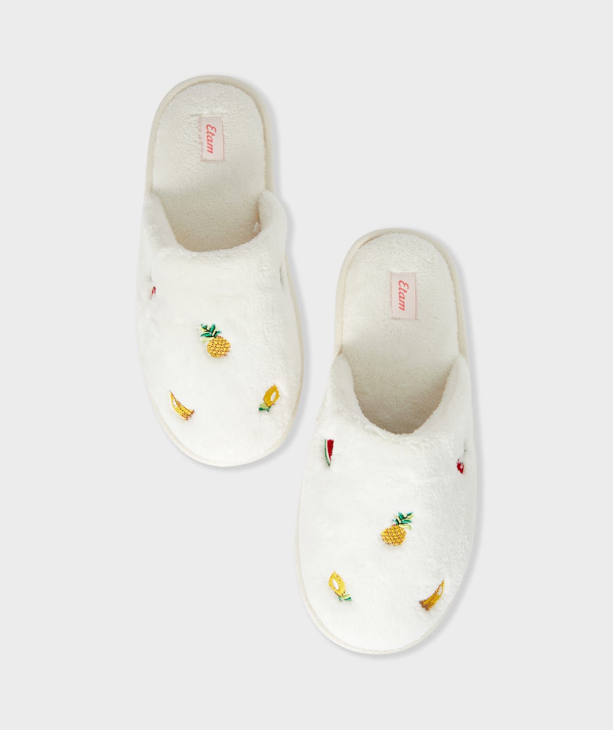 Chaussons mules à motifs fruits - Image 3