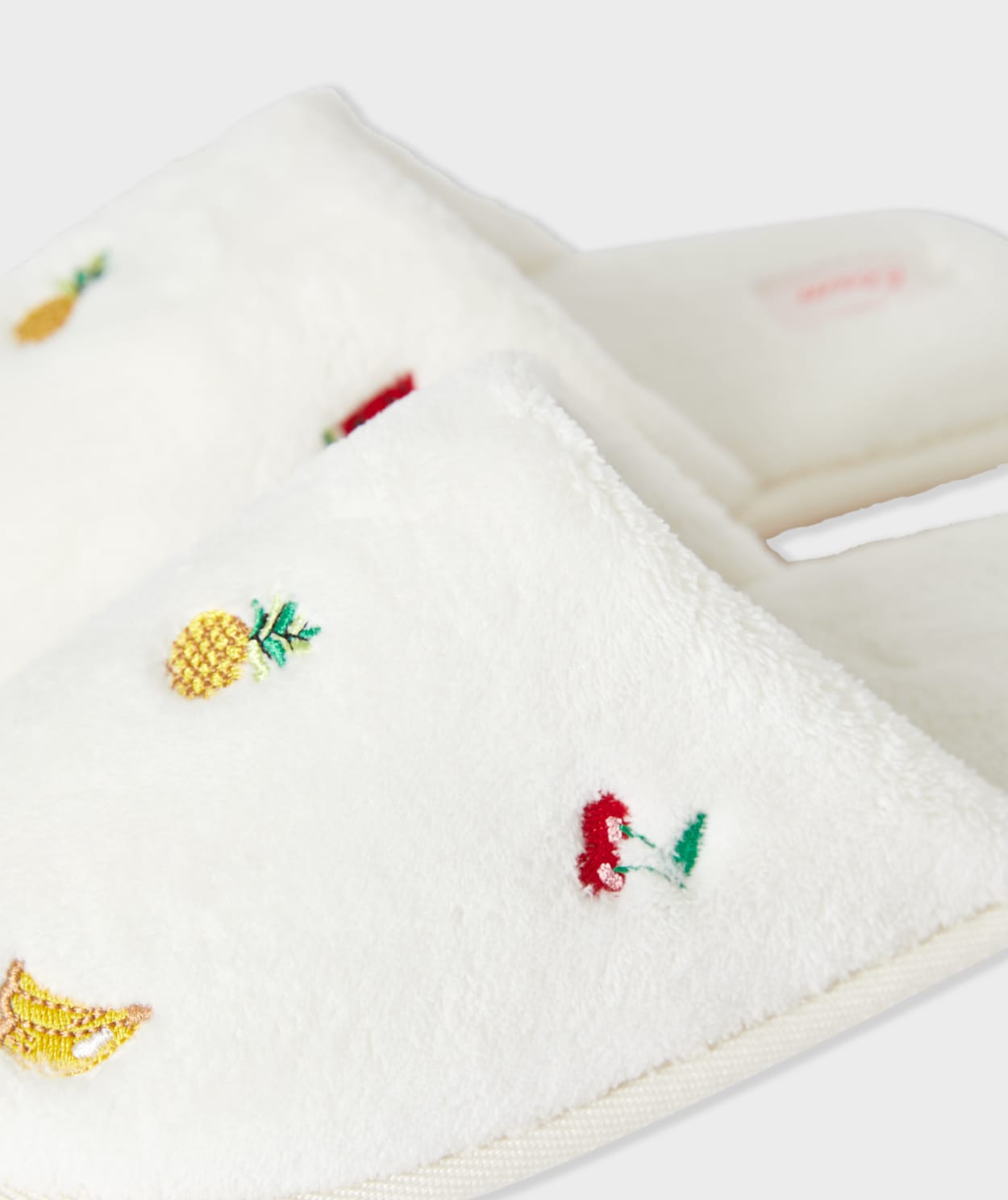 Chaussons mules à motifs fruits - Image 4