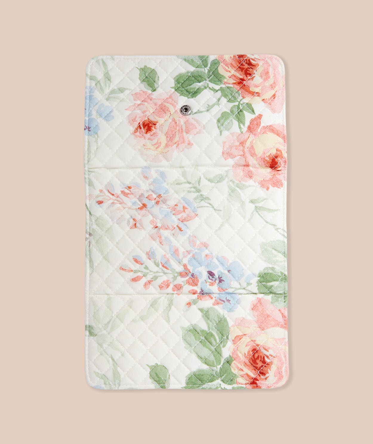 Trousse à bijoux matelassée à motifs fleurs - Image 5