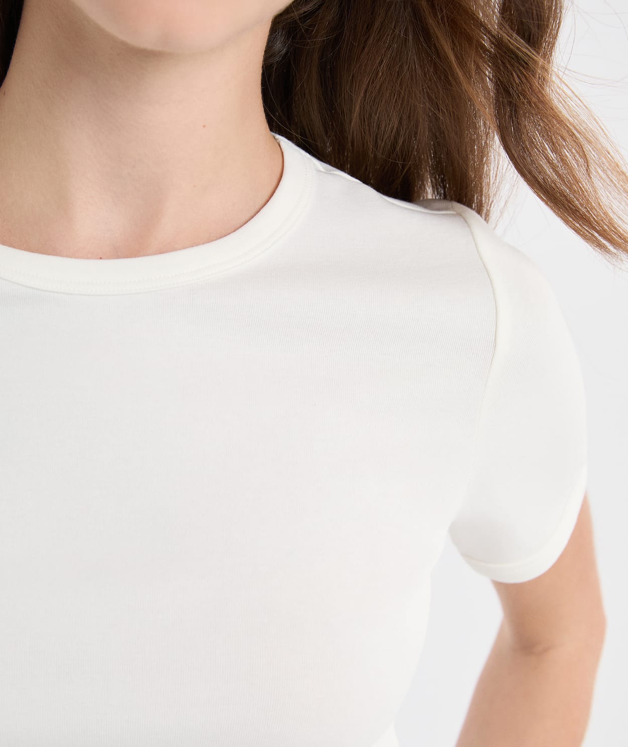 T-shirt manches courtes avec coton modal - Image 5