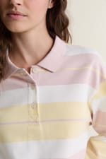 T-shirt manches longues col polo - Miniature 5