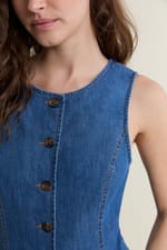 Top en denim - Miniature 4